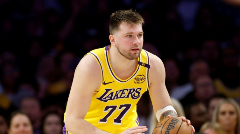 Doncic inks three-year $165 mln Lakers extension