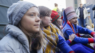 Greta Thunberg protests illegal wind turbines in Norway