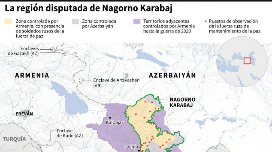 Cuatro soldados armenios mueren en Nagorno Karabaj por disparos azerbaiyanos, seg&uacute;n autoridades separatistas