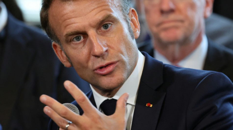 Macron dice que Trump podría ganar el Nobel de la Paz si "detiene" la guerra en Gaza 