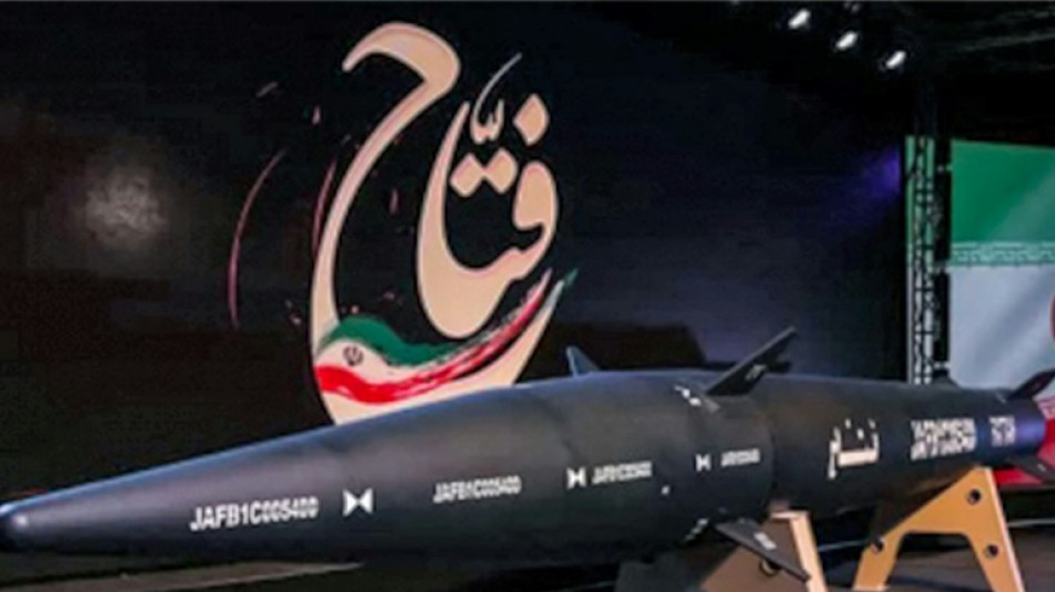 Iran unveils hypersonic missile hailing deterrent boost
