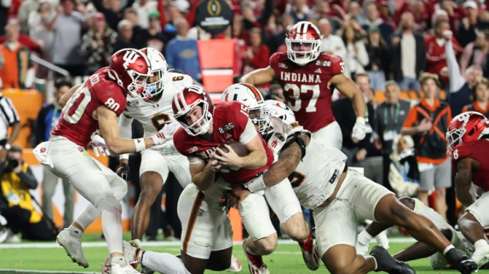 Indiana crowned college champions to complete fairytale season