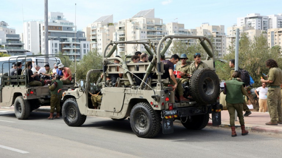 Israelis reservists thrust into unknown on frontlines of war with Hamas