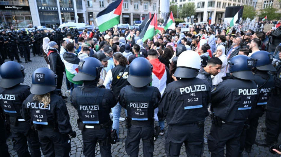Faeser: &Uuml;ber 1100 Straftaten bei Protesten zum Nahost-Konflikt registriert