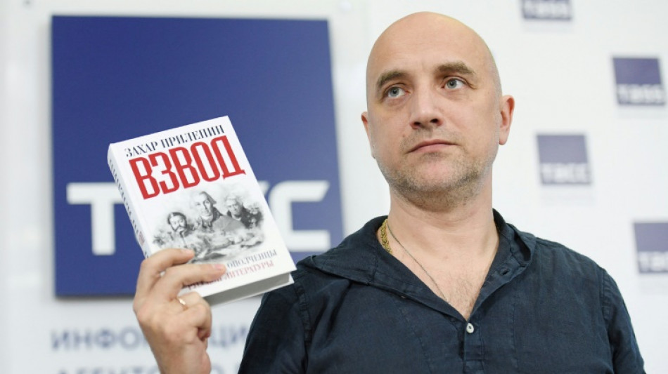 Prilepin, a Russian writer who backs the Kremlin's Ukraine campaign