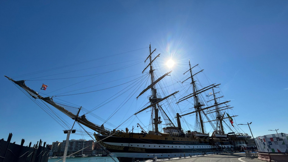 Il Vespucci a Civitavecchia, al via 16ª tappa Tour Mediterraneo