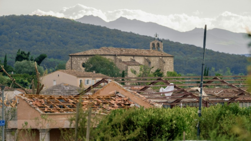 Tornado tears through French village, dozens injured