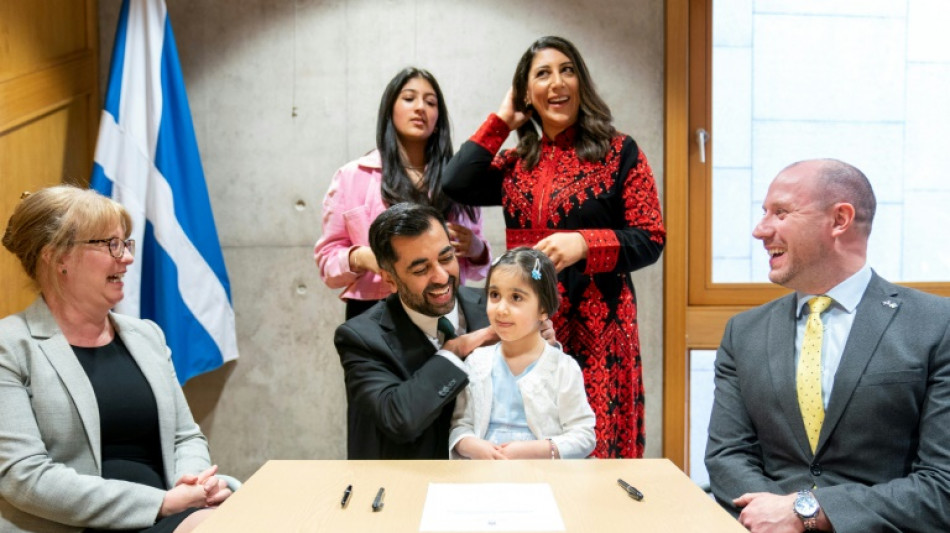 Scottish first minister says in-laws 'trapped' in Gaza