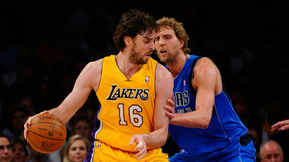 Gasol, Nowitzki y Parker, un "Big 3" europeo en el Sal&oacute;n de la Fama