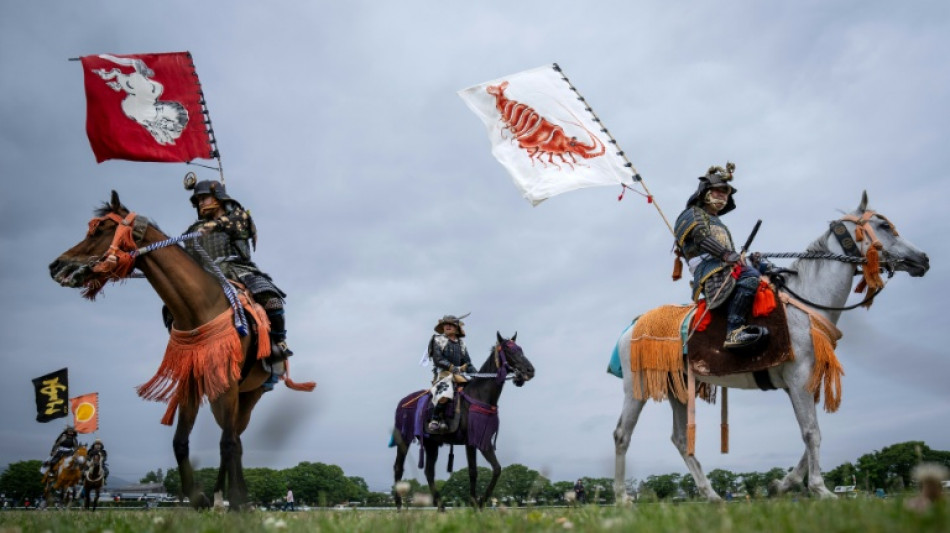 Japon: face aux canicules, l'esprit des samoura&iuml;s cherche le frais