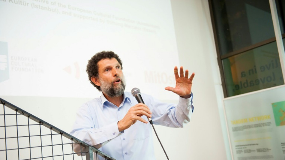 Turkey's jailed Osman Kavala wins Vaclav Havel rights prize
