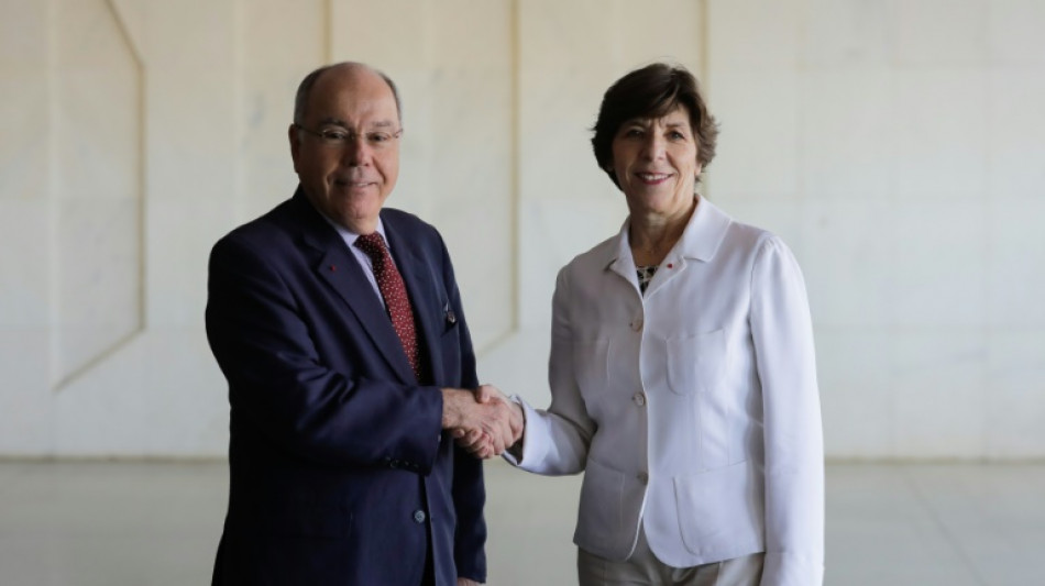 La canciller francesa se re&uacute;ne con Lula da Silva en Brasilia