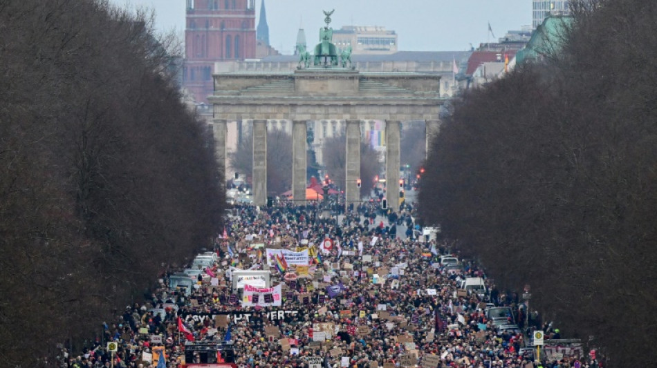 Movilizaci&oacute;n masiva en Alemania contra la extrema derecha 