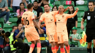 Griezmann strikes from corner as Atletico beat Betis