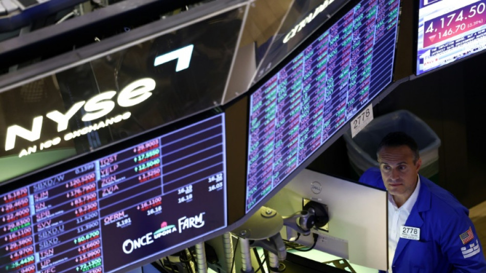 Wall Street ouvre en baisse, entre IA et r&eacute;sultats d'entreprises