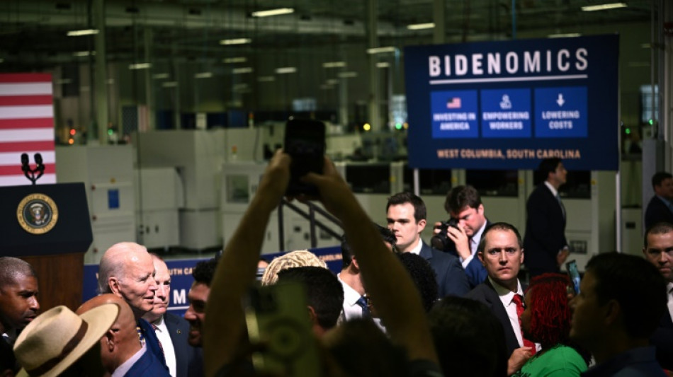 Biden yanks pro-growth label from Republicans, touts vigor of economy 
