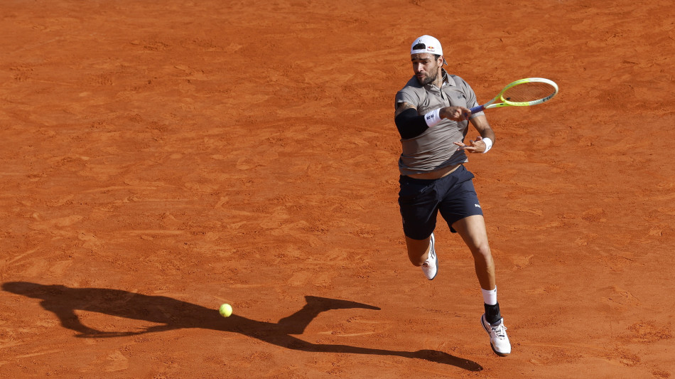 Masters Madrid: Berrettini supera Giron e dolori, &egrave; al 3/o turno