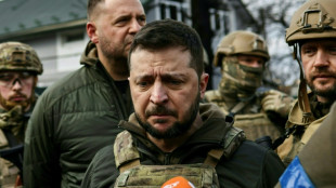 "Nunca perdonaremos", dice Zelenski en el aniversario de la liberaci&oacute;n de Bucha
