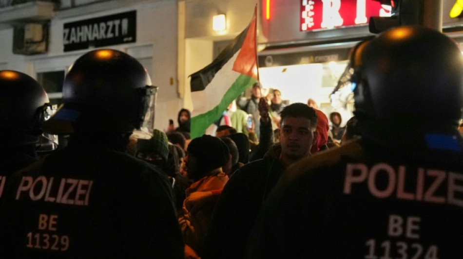 Bew&auml;hrungsstrafe in erstem Prozess um antiisraelische Demonstration in Berlin