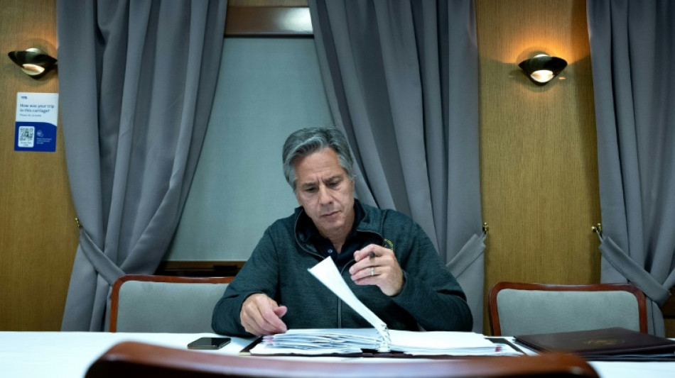 Blinken visita por sorpresa Kiev para anunciar una ayuda de 1.000 millones de d&oacute;lares