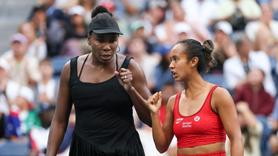 US Open: Aus für Williams im Doppel-Viertelfinale