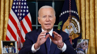 Biden says Hamas, Russia threaten democracy