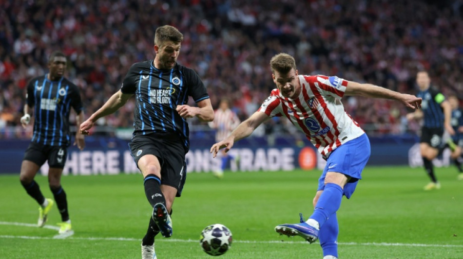 Com hat-trick de Sorloth, Atl&eacute;tico goleia Brugge (4-1) e vai &agrave;s oitavas da Champions