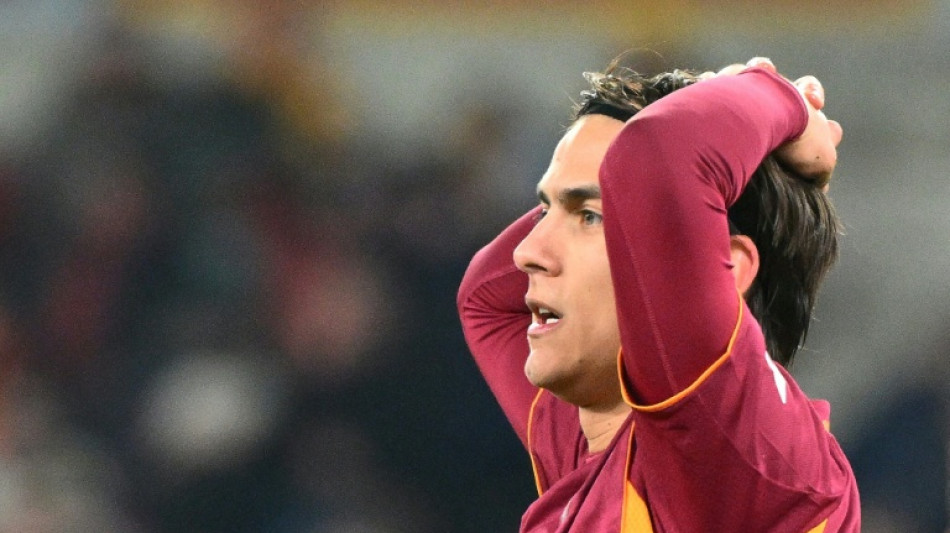 Dybala out for six weeks as Roma battle for top-four spot 