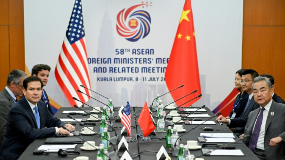 Rubio has 'positive' meeting with China's Wang at ASEAN talks