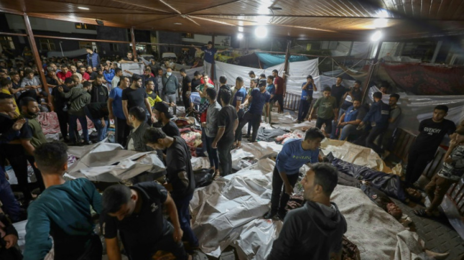 Gaza hospitals seemed a safe haven -- then carnage came 