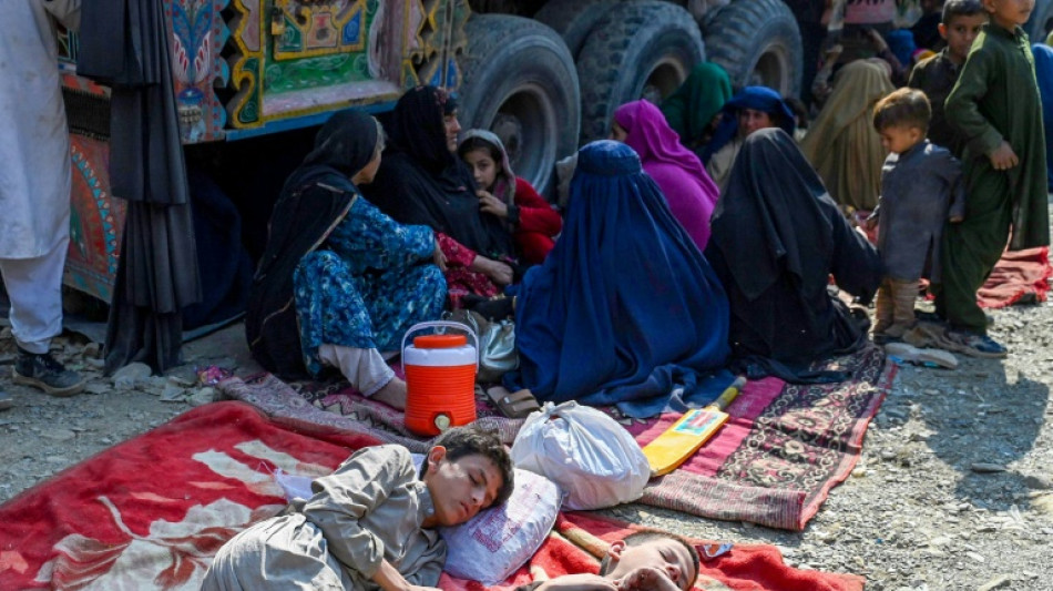 'Don't have anything': Desperate Afghans stranded after fleeing Pakistan