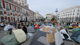 Los acampados en Madrid quieren mantener la presi&oacute;n al Gobierno contra la crisis de la vivienda