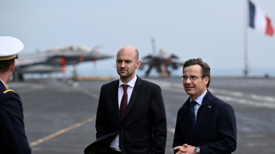 Suecia interfiere un dron de origen desconocido cerca de un portaaviones franc&eacute;s