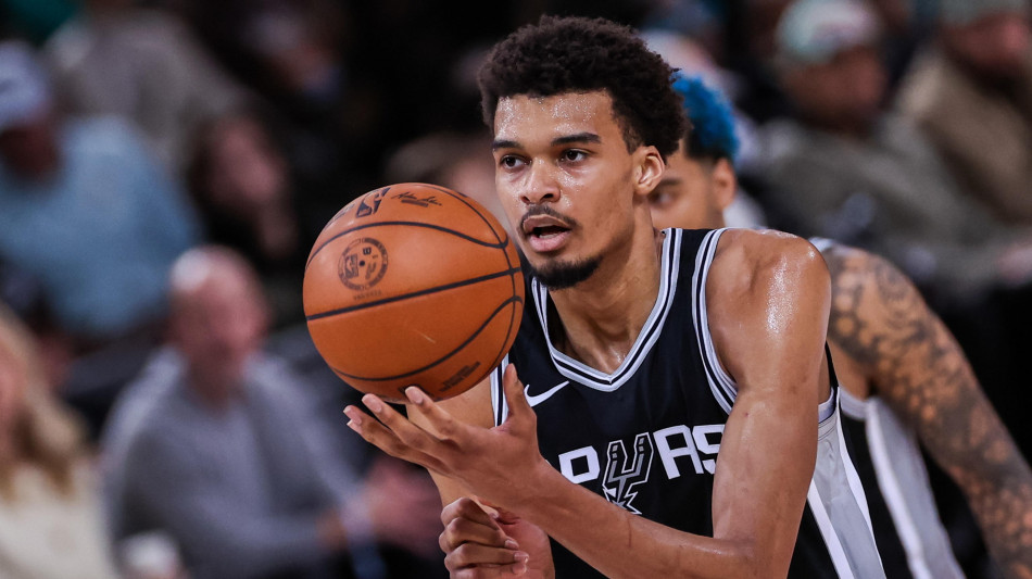 Nba: Spurs a segno anche senza Wembanyama, Houston batte Orlando