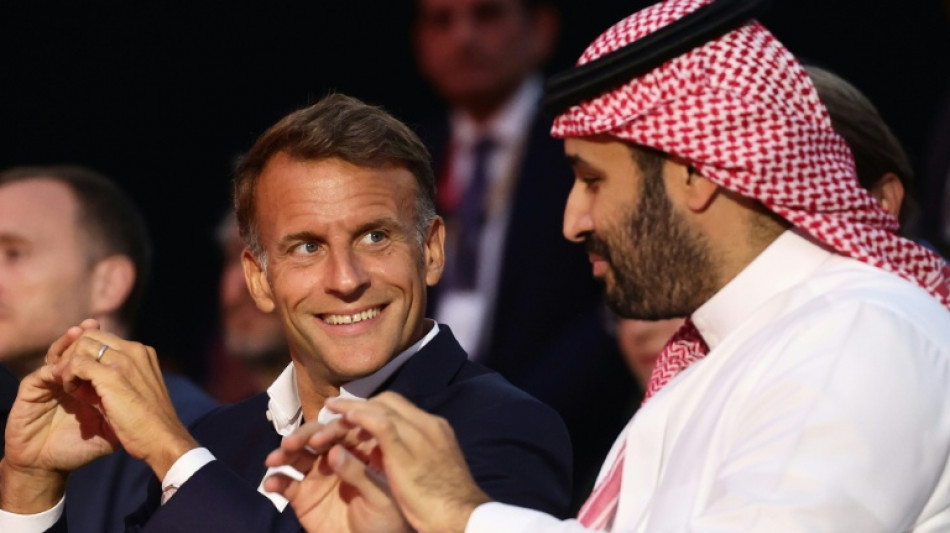 Macron hosts Saudi crown prince for visit ranging from esports to Mideast