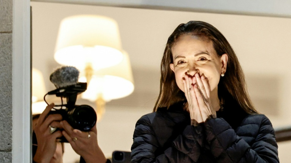 Dark, wet, choppy: Machado&#039;s secret sea escape from Venezuela