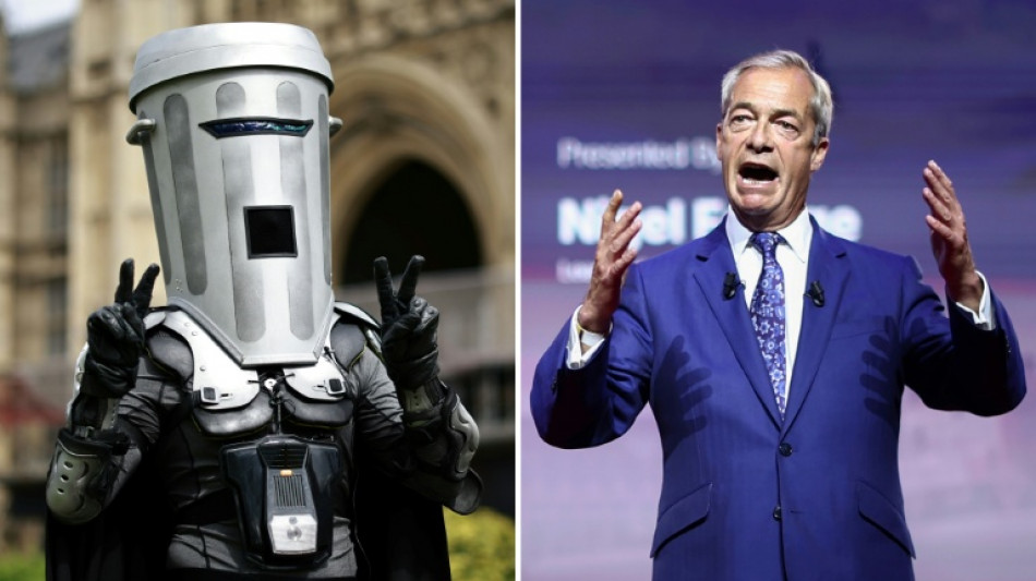 Farage and Count Binface go head-to-head in snap UK poll