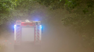 Feuerwehr nach Explosionen im Berliner Grunewald im Gro&szlig;einsatz