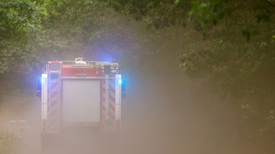 Gro&szlig;brand in Bereich von brandenburgischem Falkenberg noch nicht unter Kontrolle