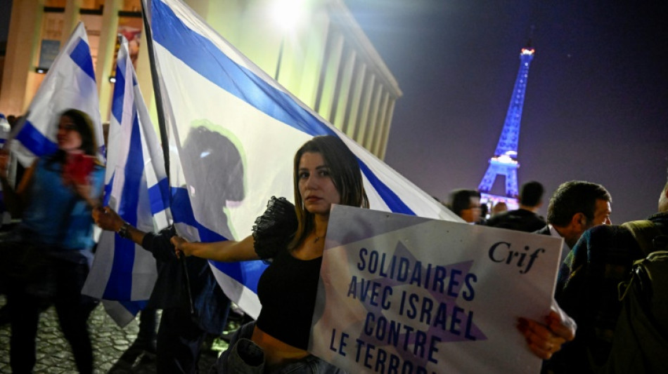 Marcha contra antisemitismo en Francia tras aumento de actos hostiles hacia jud&iacute;os