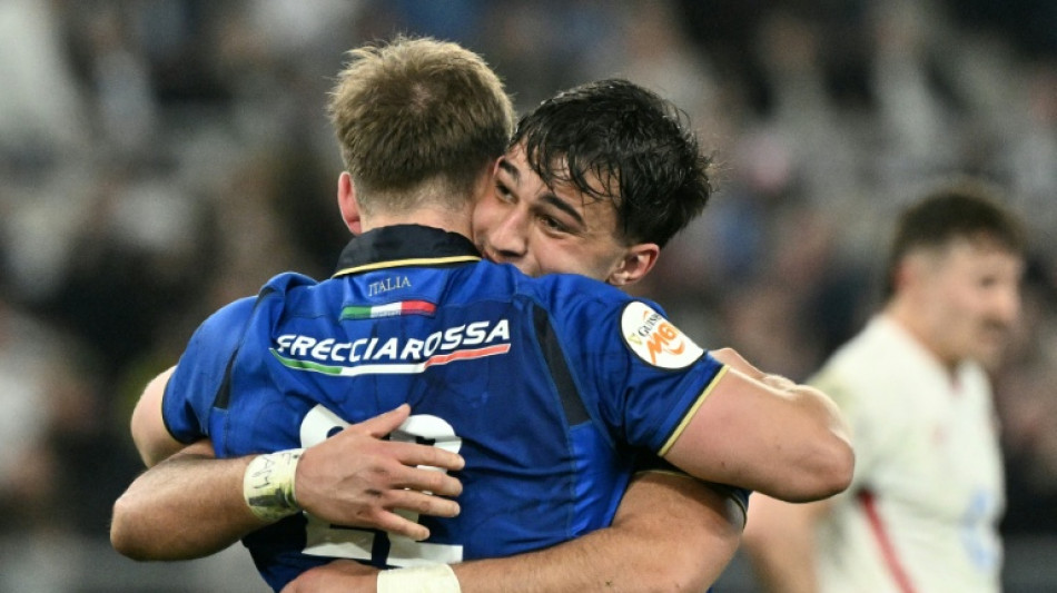 Italy make history in Six Nations beating England for first time