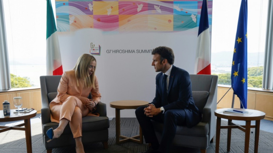 Los l&iacute;deres de Italia y Francia se re&uacute;nen tras meses de tensi&oacute;n diplom&aacute;tica