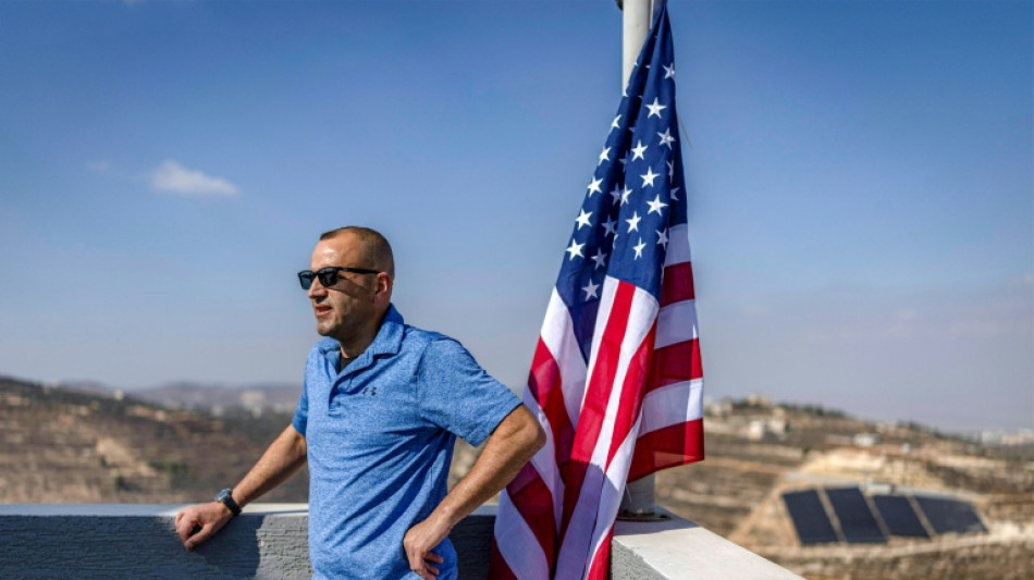 Palestinian-American hoists US flag on home besieged by settlers