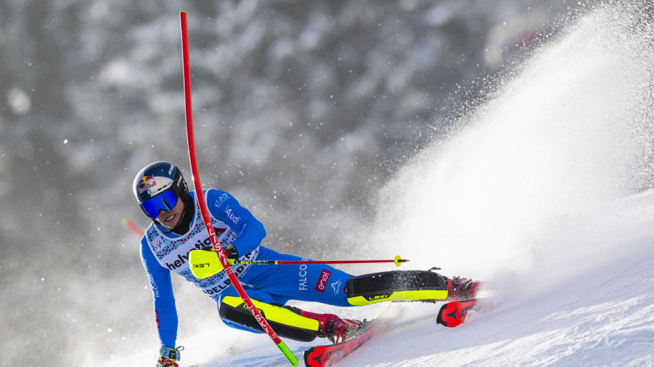Sci: slalom Wengen con Mcgrath al comando, l'azzurro Vinatzer &egrave; 15/o