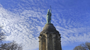 Pokal-Fieber: Hermannsdenkmal erhält Bielefelder XXL-Trikot 