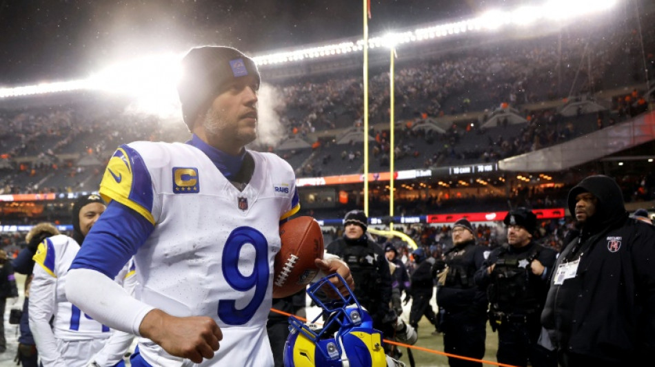 Rams fend off Bears comeback as Patriots advance in NFL playoffs