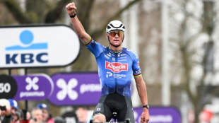 Van der Poel romps to cobbled classic win
