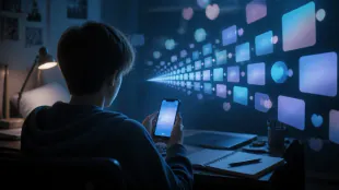 El dise&ntilde;o de las redes sociales refuerza el uso repetitivo entre los menores