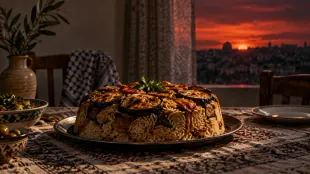 تقرير حول مقلوبة بطعم الدم