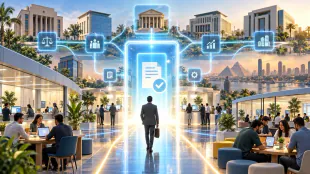 منصة رقمية موحدة في مصر لتأسيس الشركات والتراخيص